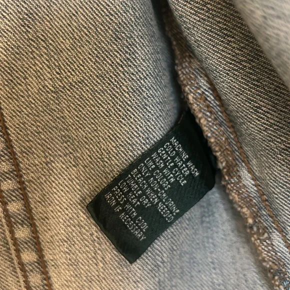 Lauren jean jacket vintage XS - Picture 4 of 12